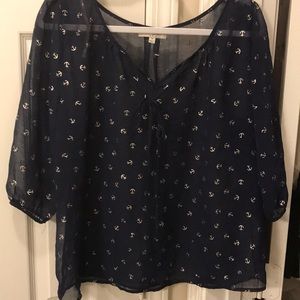 Anchor blouse size M